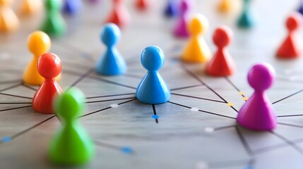 Professional Global Networking Concept Image - AR 16:9 Version 6.1