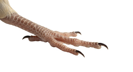 Isolated Bird Foot