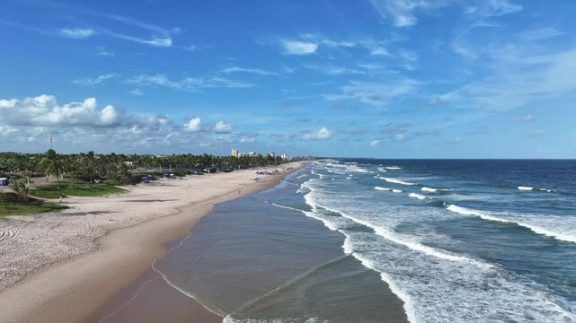 Flamengo beach and sea
