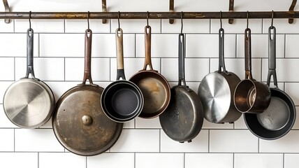 set of kitchen utensils