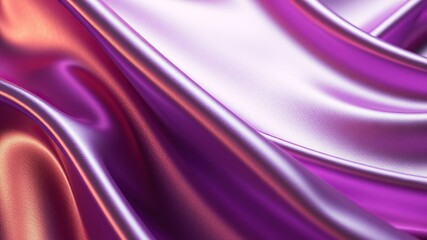 Obraz premium Silver holographic foil. Abstract chrome waves background. Hologram texture. Premium quality. Modern design. abstract 3d wave background