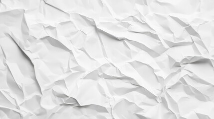 Obraz premium white crumpled paper background texture pattern overlay illustration