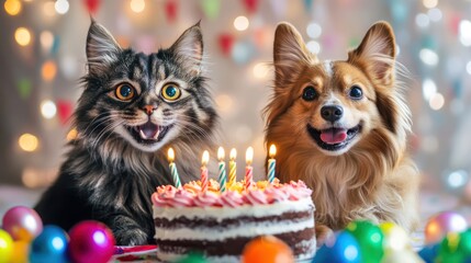 Pets Celebrate Birthday Party