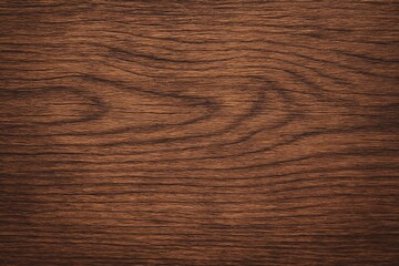 Obraz premium Wood grain texture background forming beautiful patterns and showing growth rings on dark brown wood, ideal for carpentry, design and architectural projects