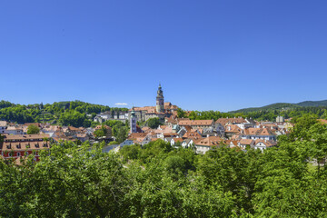 Cesky Krumlov, Krumau, Moldau, Tschechische Republik, Südböhme