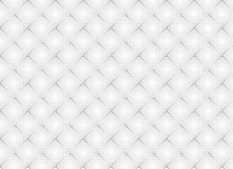 Geometric pattern with hexagonal grid and intricate line design