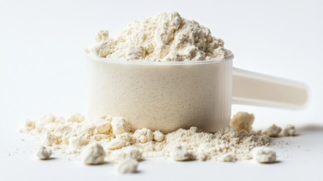 Whey Protein Powder in Plastic Measuring Scoop Ultron