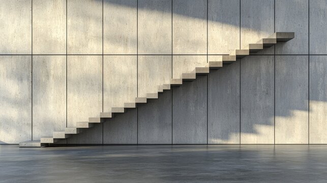 A well-constructed staircase in a building symbolizing the progressive steps towards establishing trust
