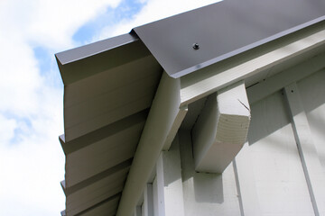 Panneau toiture aluminium gris anthracite
