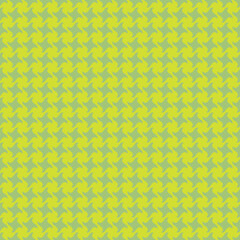 Vibrant lime green and pale green houndstooth pattern.  Perfect for textile design, fashion, website backgrounds, or packaging.