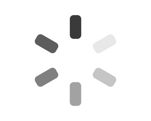 Loading bar status icon. Vector illustration. Vector loaded icons. Download progress. Donload or Upload.