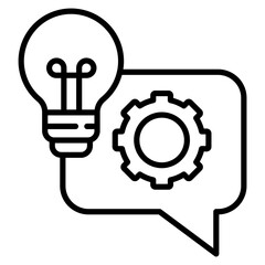 Insight Machine Icon For Design Elements