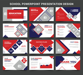 Back to School Education PowerPoint Template for Classroom Lessons Student Projects and Learning Activities Fully Editable Slides with Modern Design Ideal for Teachers and Academic Presentations.