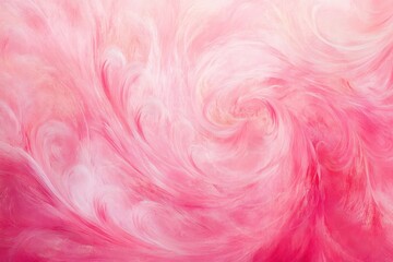 Fototapeta premium Abstract pink pastel background with delicate swirls and soft waves of color blending into one another, conveying a soothing and tranquil ambiance