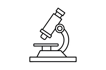 Microscope Illustration Science, Lab, Research, Biology, Experiment