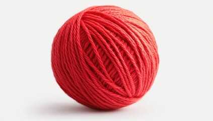 Red yarn ball