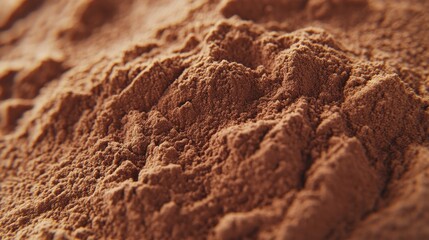 Obraz premium Close-up of Chocolate Whey Protein Powder