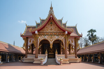 Vientiane, Laos, the Magnificent and Stunning Traditional Temple Architecture Found in Southeast Asia