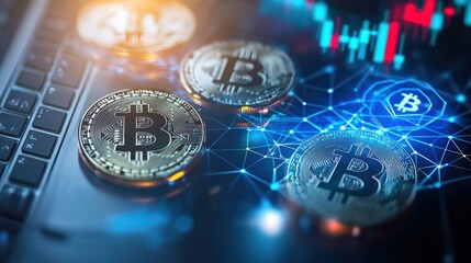 Cryptocurrency investment trends online trading platform digital finance virtual environment close-up view blockchain insights for investors