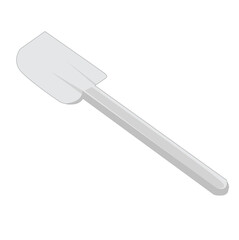 Silicone Spatula Vector Icon Illustration