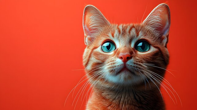 Minimalist and Engaging Blueprint for Greeting Cards and Banners to Highlight National Rescue Cat Day with Modern Educational Appeal and Social Connectivity