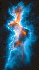 Cosmic Nebula in Deep Space