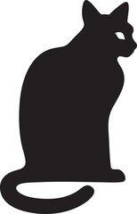 cat icon logo design
