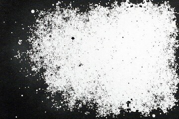 Obraz premium Black & white grunge texture; abstract distressed background, pattern, crack, overlay