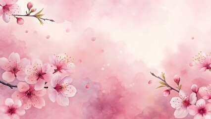 spring background water color abstract