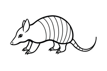 vector illustration of a cartoon squirrel