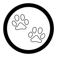 Paw Prints Icon