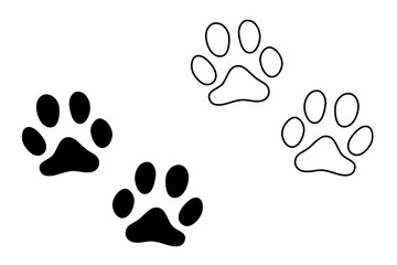 Paw Prints Icons