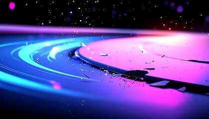 Abstract Cosmic Disk Impact