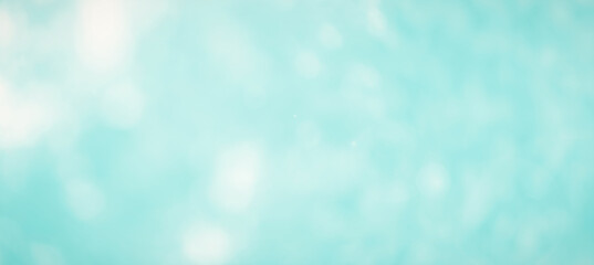 Abstract blur focus mint green Bokeh leaf spring nature light eco Blue foliage background concept cool summer texture, bio spring calm day, organic cyan in turquoise wallpaper, blurred park leaf.