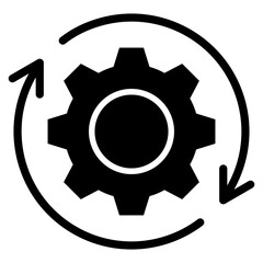 Implementation Glyph Icon