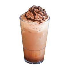 Refreshing chocolate drink cafeteria beverage photo indoor close-up indulgent experience