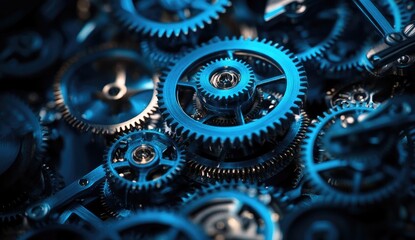 Intricate Clockwork Gears