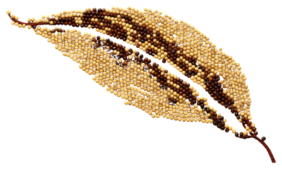 PNG Leaf bead jewelry