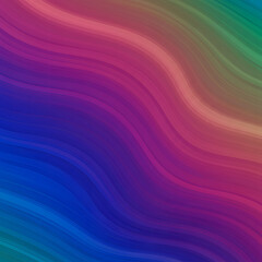 Fototapeta premium Abstract colorful background with waves 