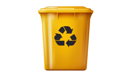 recycle bin 3d render