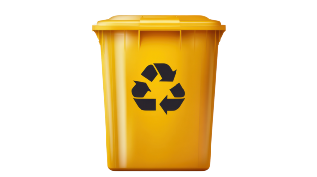 recycle bin 3d render