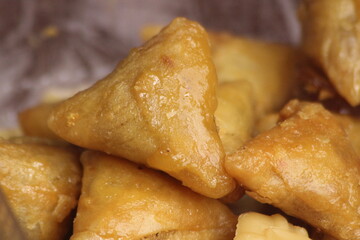 Moroccan Briwat or Briouat Close Up