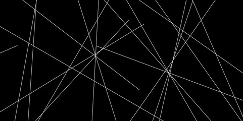 Abstract line background. abstract white lines with black background creative and geometric shape with black luxury pattern and paper texture design in illustration with white line background.