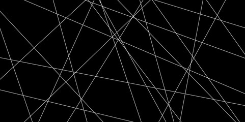 Abstract line background. abstract white lines with black background creative and geometric shape with black luxury pattern and paper texture design in illustration with white line background.