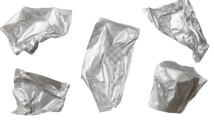 Naklejka premium plastic bag isolated on white background