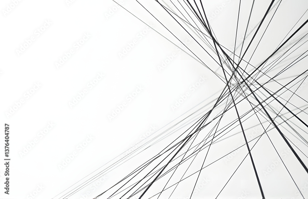 Poster A Geometric Abstract Background Featuring Intricate Network Of Intersecting Lines Creating A Visually Striking And Dynamic Effect Ove