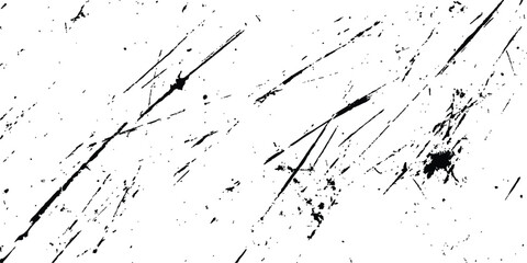 Black sketch abstract grunge backgrounds to create a distressed effect white transparent background. Vintage grunge scratches texture. 