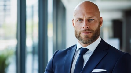 Fototapeta premium Leadership photography business portraits in contemporary settings