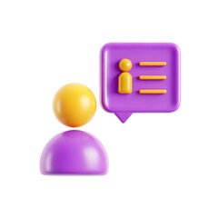 Stylized Communication Icon.