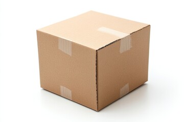 Plain cardboard box